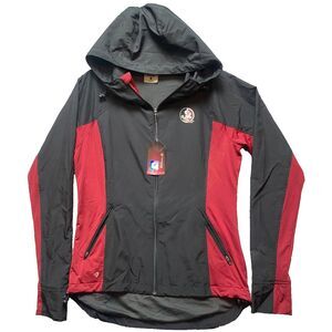 Florida State Seminoles Jacket Womens Large Colosseum Hooded Full Zip Ladies NWT